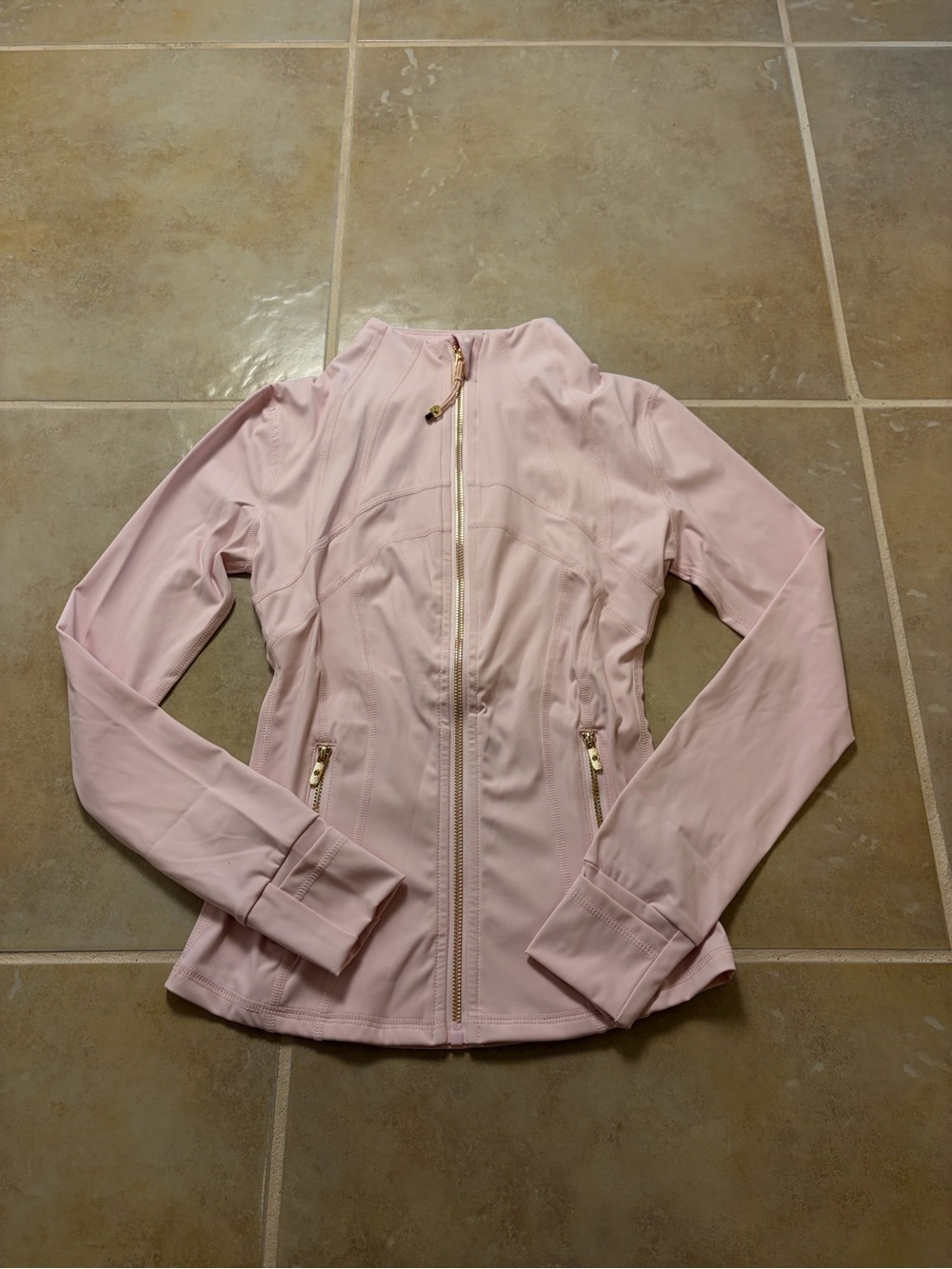 Lululemon Pink Define Zip Jacket Size 2